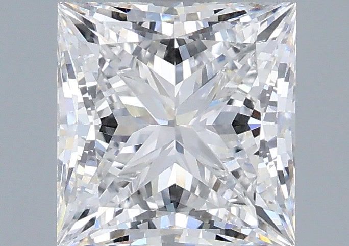 2.02 ct. princess Lab Grown Diamond front image