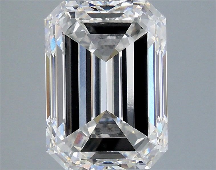 5.51 ct. emerald Lab Grown Diamond front image