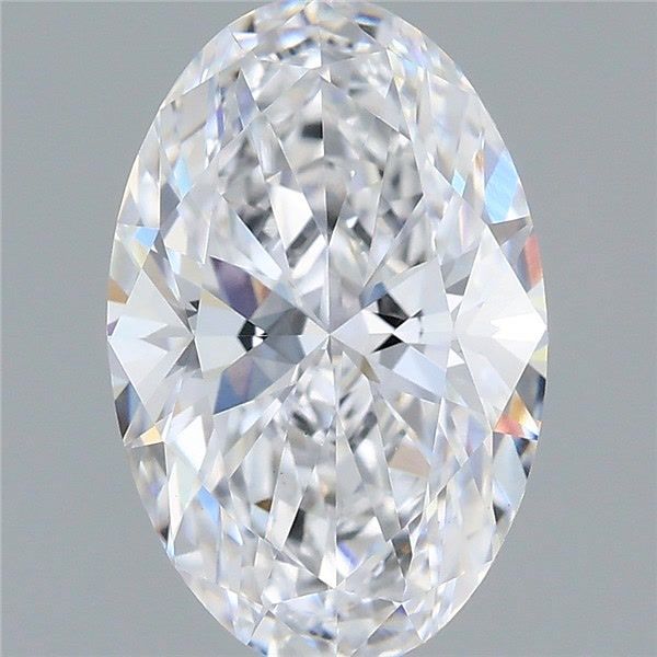 1.53 ct. oval Lab Grown Diamond front image