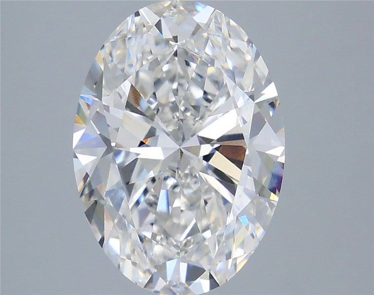 5.51 ct. oval Lab Grown Diamond front image