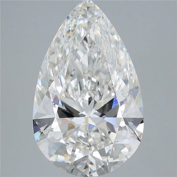 5.03 ct. pear Lab Grown Diamond front image