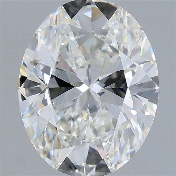 1.77 ct. oval Lab Grown Diamond front image