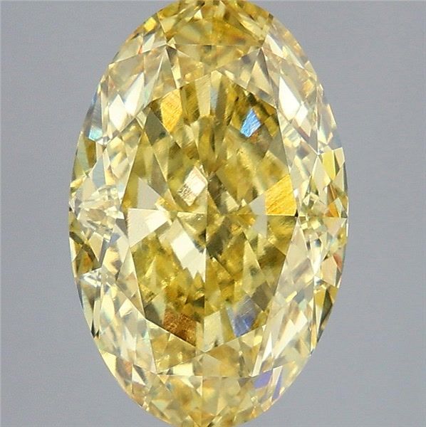 5.37 ct. oval Lab Grown Diamond front image