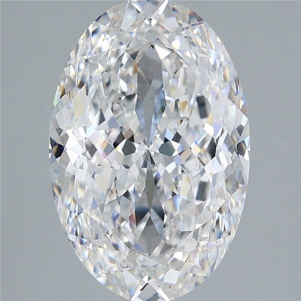 4.09 ct. oval Lab Grown Diamond front image