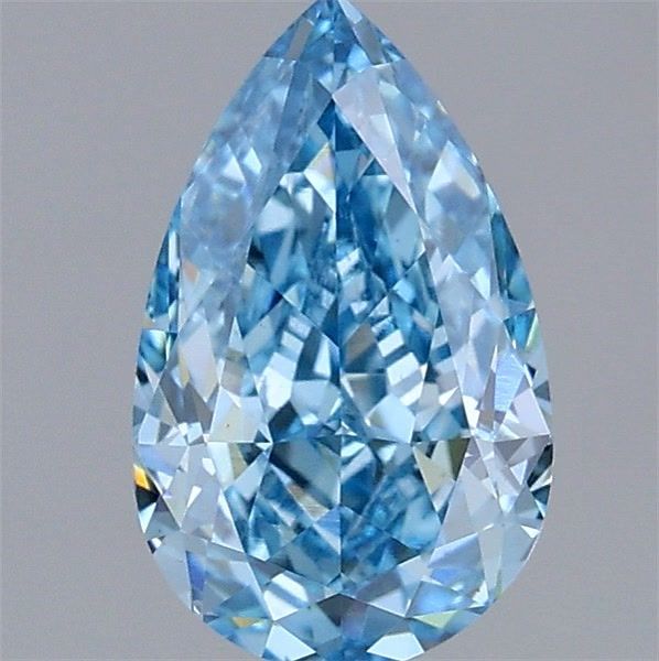 1.4 CT Fancy Vivid Blue PEAR