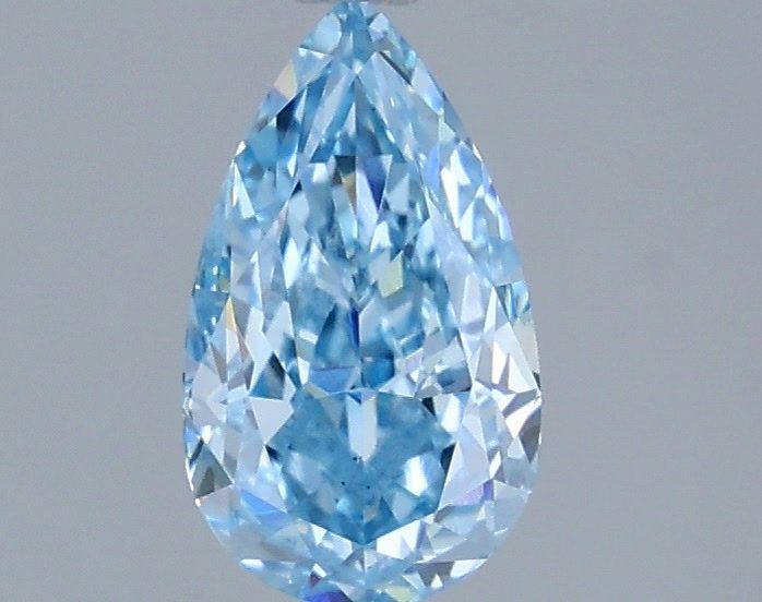 1.45 CT Fancy Vivid Blue PEAR