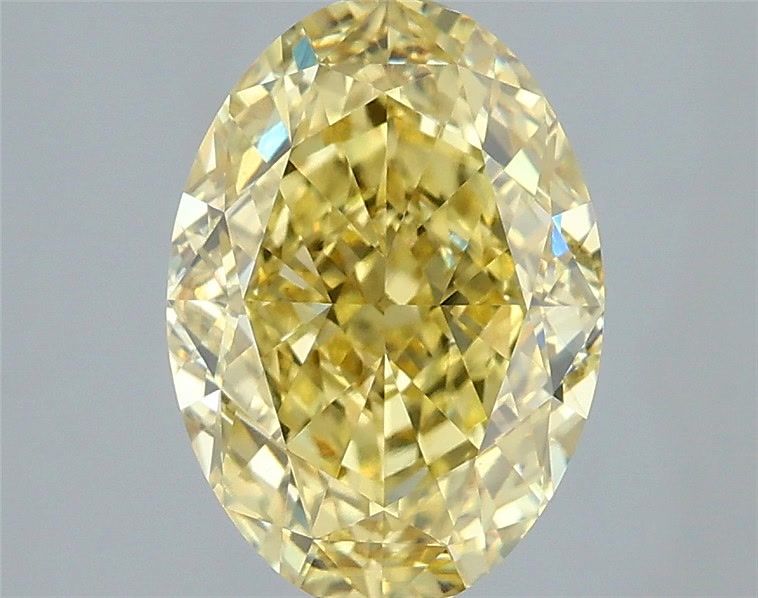 3.03 ct. oval Lab Grown Diamond front image