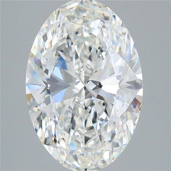 5.01 ct. oval Lab Grown Diamond front image