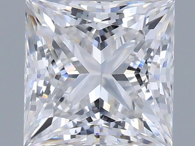 0.63 ct. princess Lab Grown Diamond front image