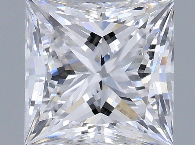 0.61 ct. princess Lab Grown Diamond front image