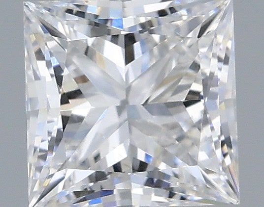 0.61 ct. princess Lab Grown Diamond front image