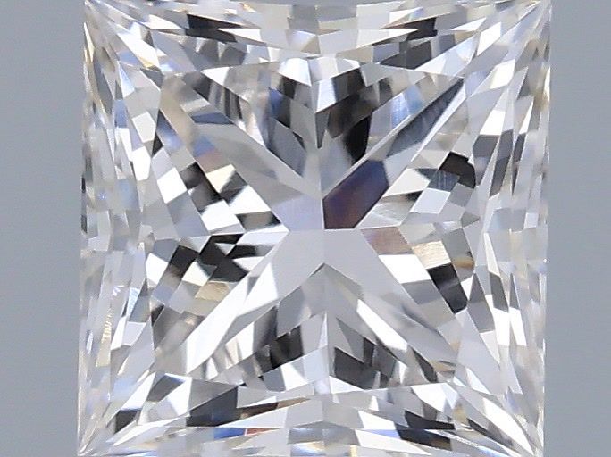 0.79 ct. princess Lab Grown Diamond front image
