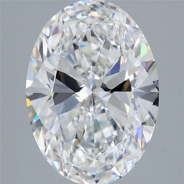 3.20 ct. oval Lab Grown Diamond front image