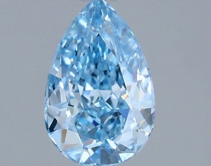 1.22 CT Fancy Vivid Blue PEAR