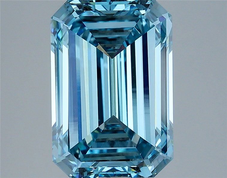 4.01 ct. emerald Lab Grown Diamond front image
