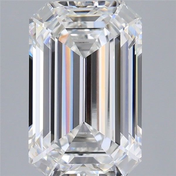 4.05 ct. emerald Lab Grown Diamond front image
