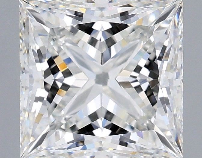 3.04 ct. princess Lab Grown Diamond front image