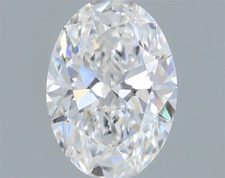 0.75 ct. oval Lab Grown Diamond front image
