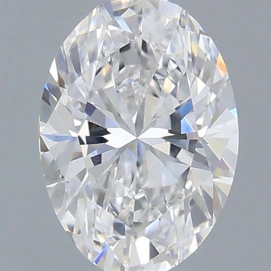 0.50 ct. oval Lab Grown Diamond front image
