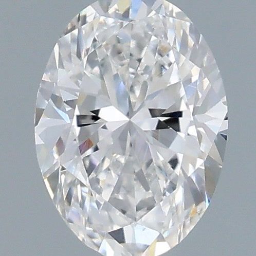 0.50 ct. oval Lab Grown Diamond front image
