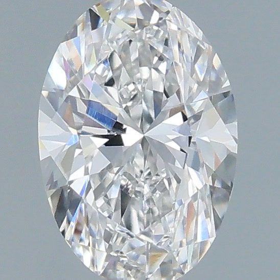 0.50 ct. oval Lab Grown Diamond front image