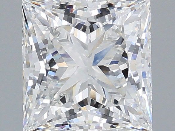 2.05 ct. princess Lab Grown Diamond front image