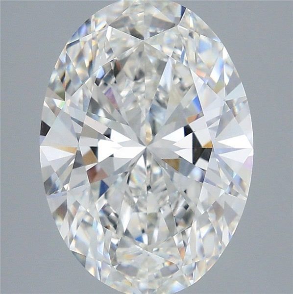 4.05 ct. oval Lab Grown Diamond front image