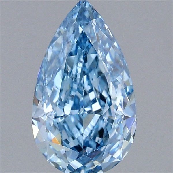 1.4 CT Fancy Vivid Blue PEAR