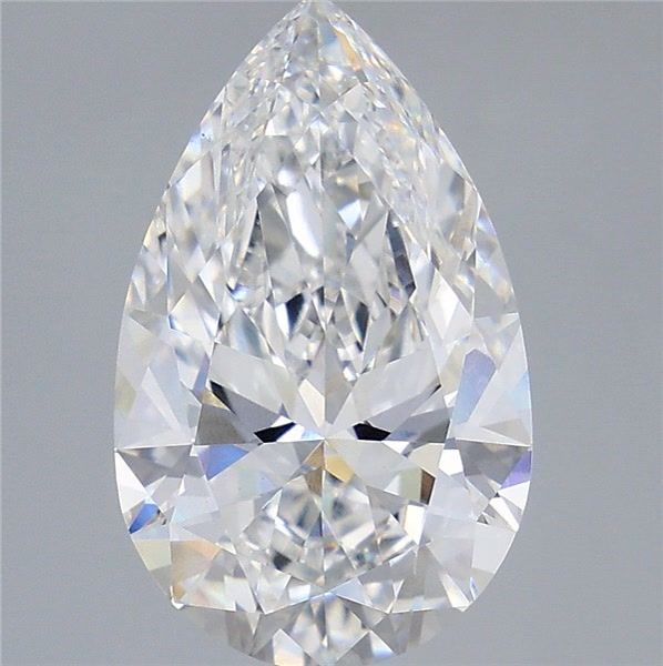 5.02 ct. pear Lab Grown Diamond front image