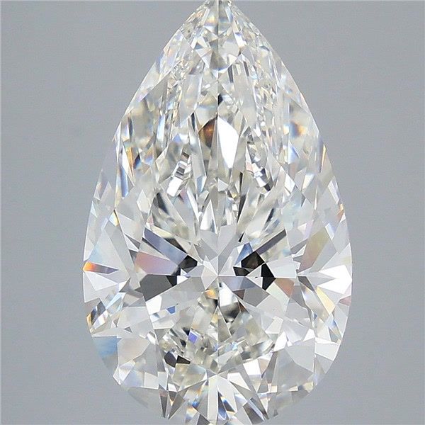 8.09 ct. pear Lab Grown Diamond front image
