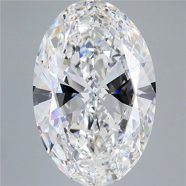 15.01 ct. oval Lab Grown Diamond front image