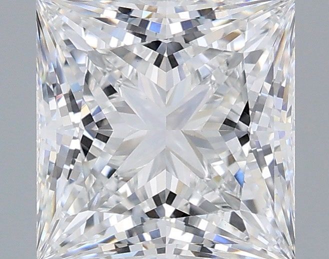 2.55 ct. princess Lab Grown Diamond front image