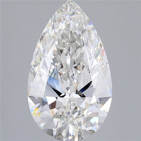 3.52 ct. pear Lab Grown Diamond front image