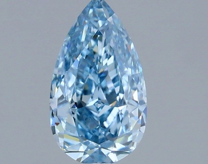 1.04 CT Fancy Vivid Blue PEAR
