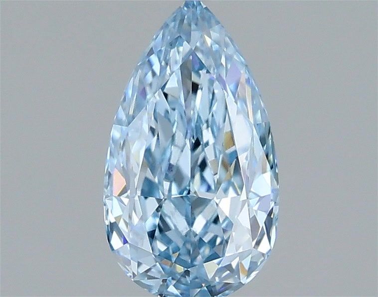 1.07 CT Fancy Vivid Blue PEAR