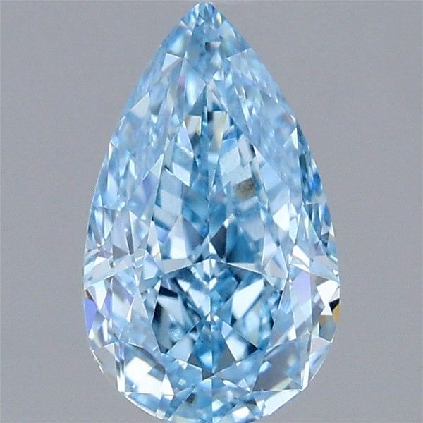 1.48 CT Fancy Vivid Blue PEAR