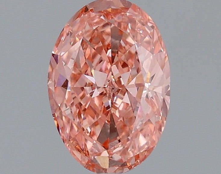 1.07 CT Fancy Vivid Pink OVAL