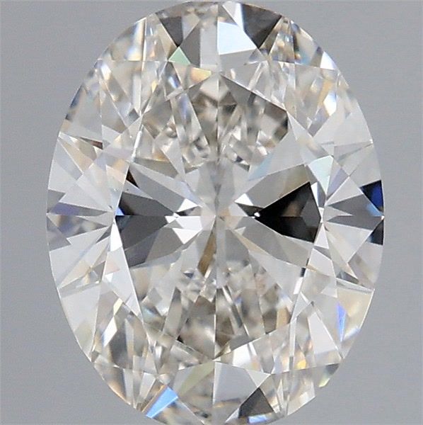 1.70 ct. oval Lab Grown Diamond front image