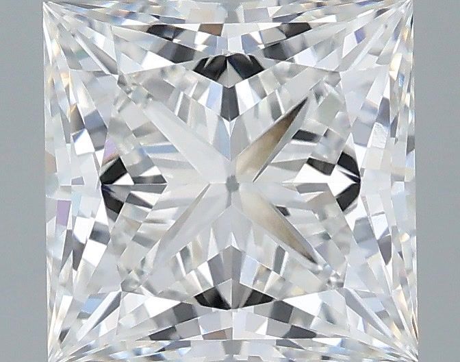 3.02 ct. princess Lab Grown Diamond front image