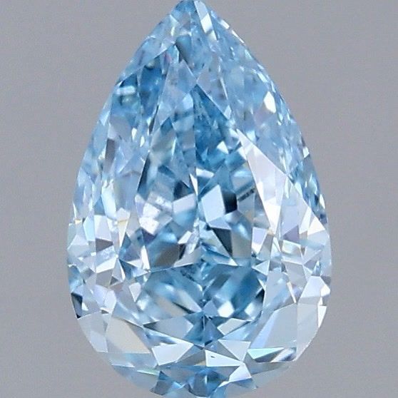 1.14 CT Fancy Vivid Blue PEAR