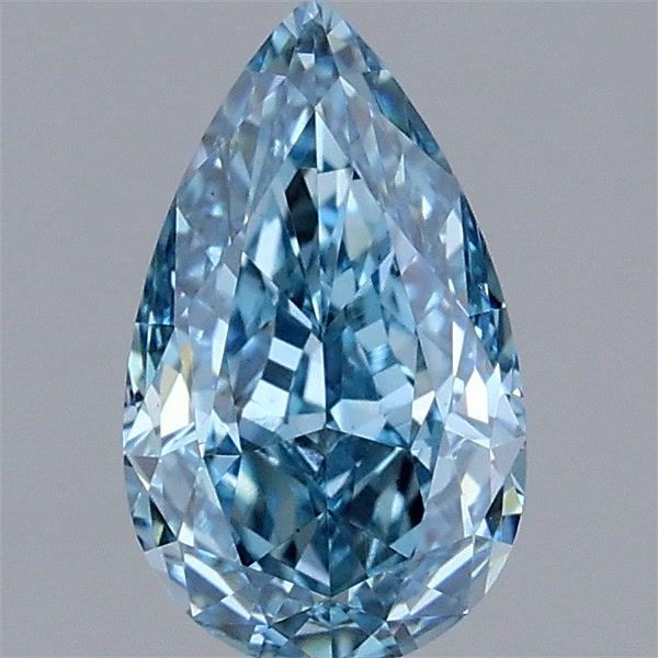 1.27 CT Fancy Vivid Blue PEAR