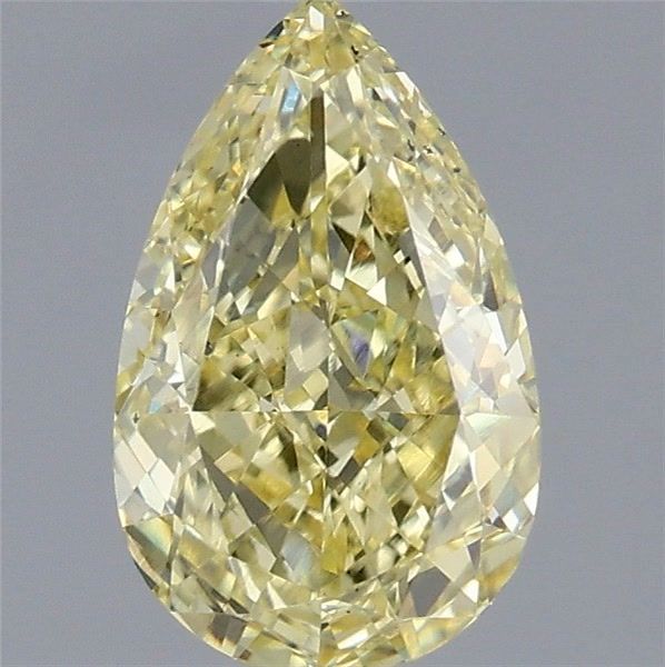 1.01 CT Fancy Yellow PEAR