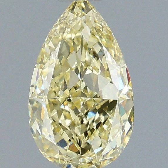 1.04 CT Fancy Yellow PEAR