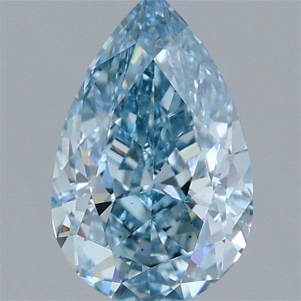 1.15 CT Fancy Vivid Blue PEAR
