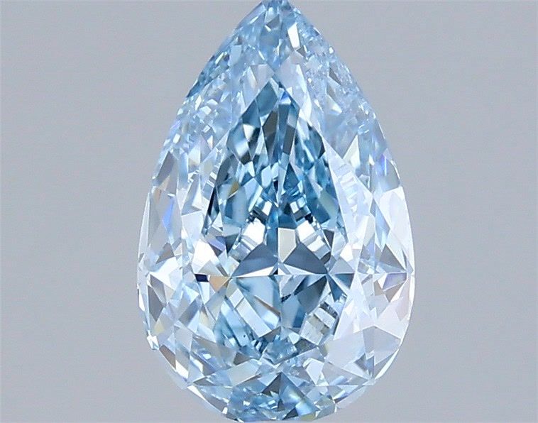 1.22 CT Fancy Vivid Blue PEAR