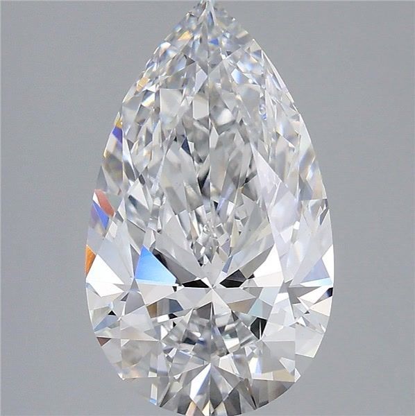 4.08 ct. pear Lab Grown Diamond front image
