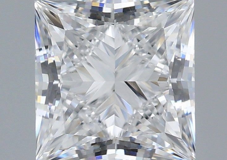 1.31 ct. princess Lab Grown Diamond front image
