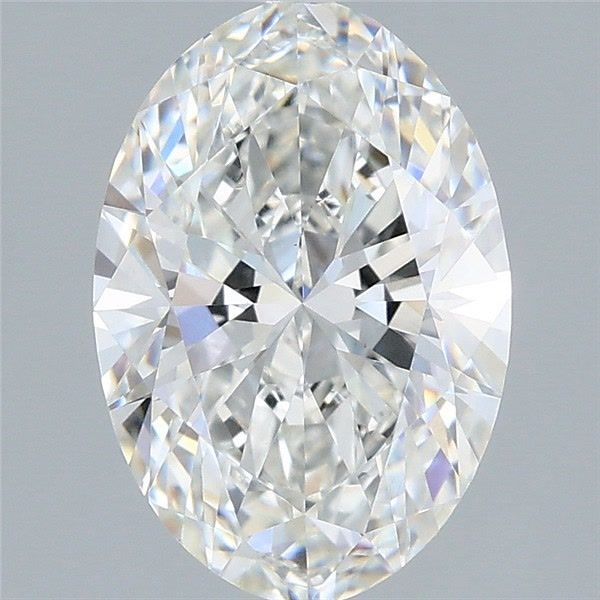 2.05 ct. oval Lab Grown Diamond front image