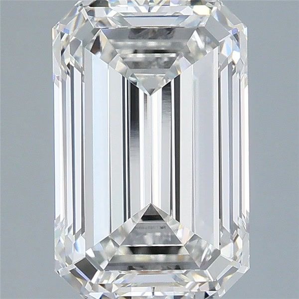 3.55 ct. emerald Lab Grown Diamond front image