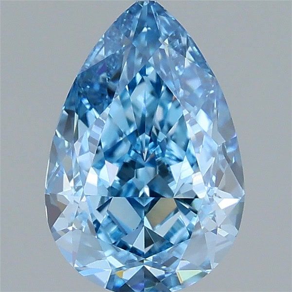 1.33 CT Fancy Vivid Blue PEAR